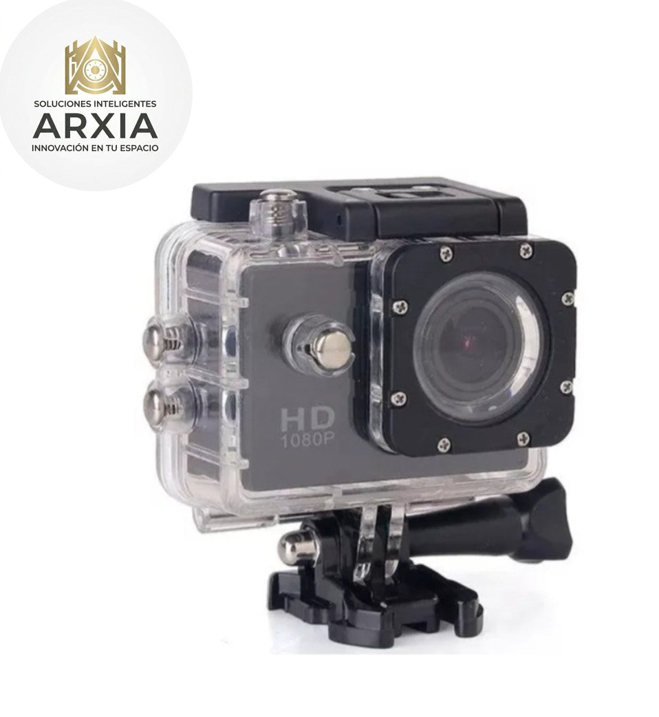 CÁMARA SEMI PROFESIONAL "GO PRO" CON ADITAMENTOS TÁCTICOS