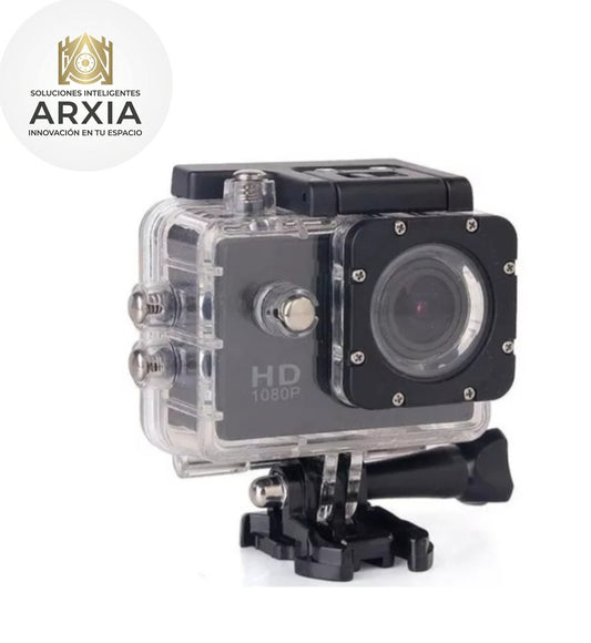 CÁMARA SEMI PROFESIONAL "GO PRO" CON ADITAMENTOS TÁCTICOS