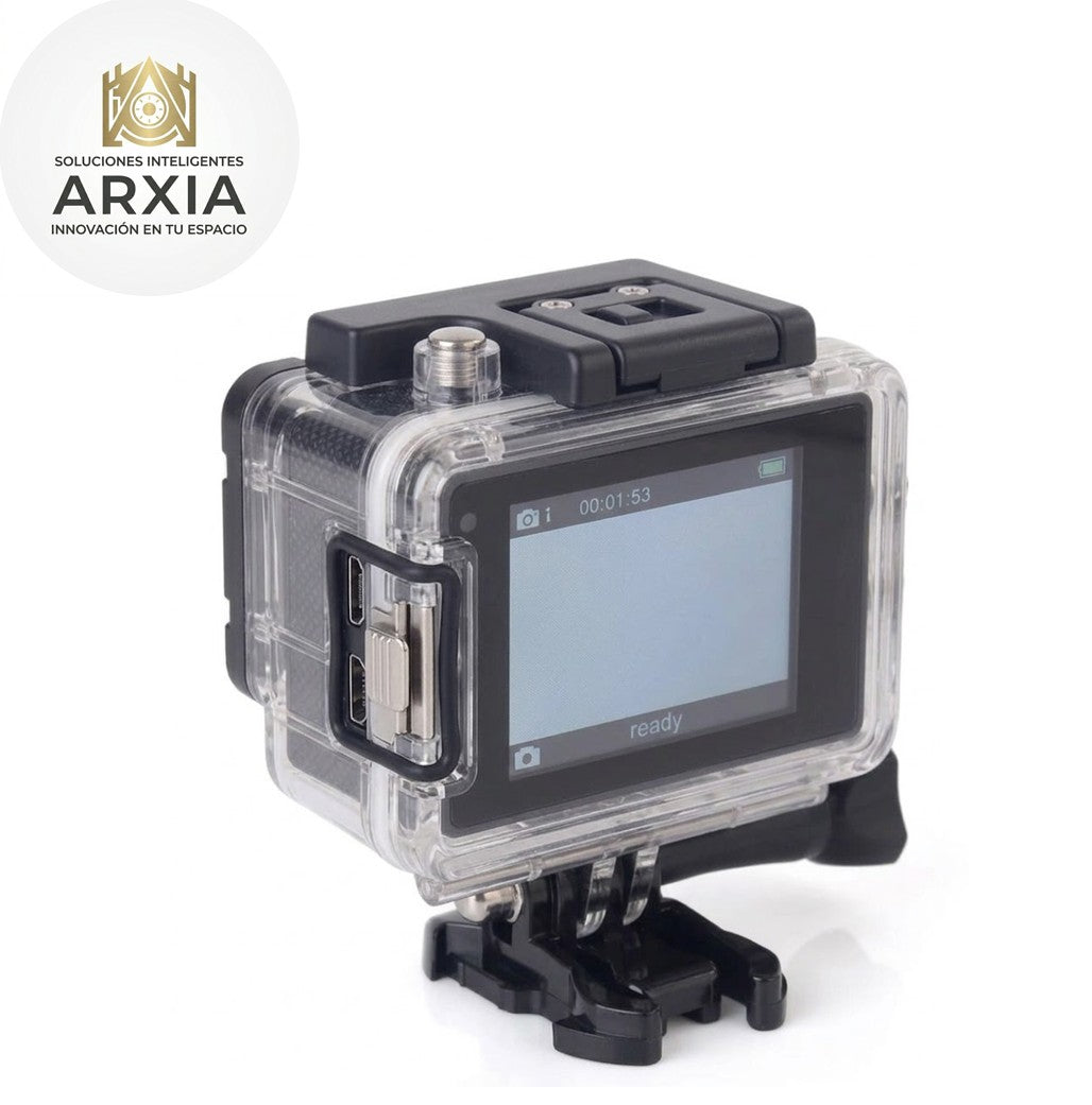 CÁMARA SEMI PROFESIONAL "GO PRO" CON ADITAMENTOS TÁCTICOS